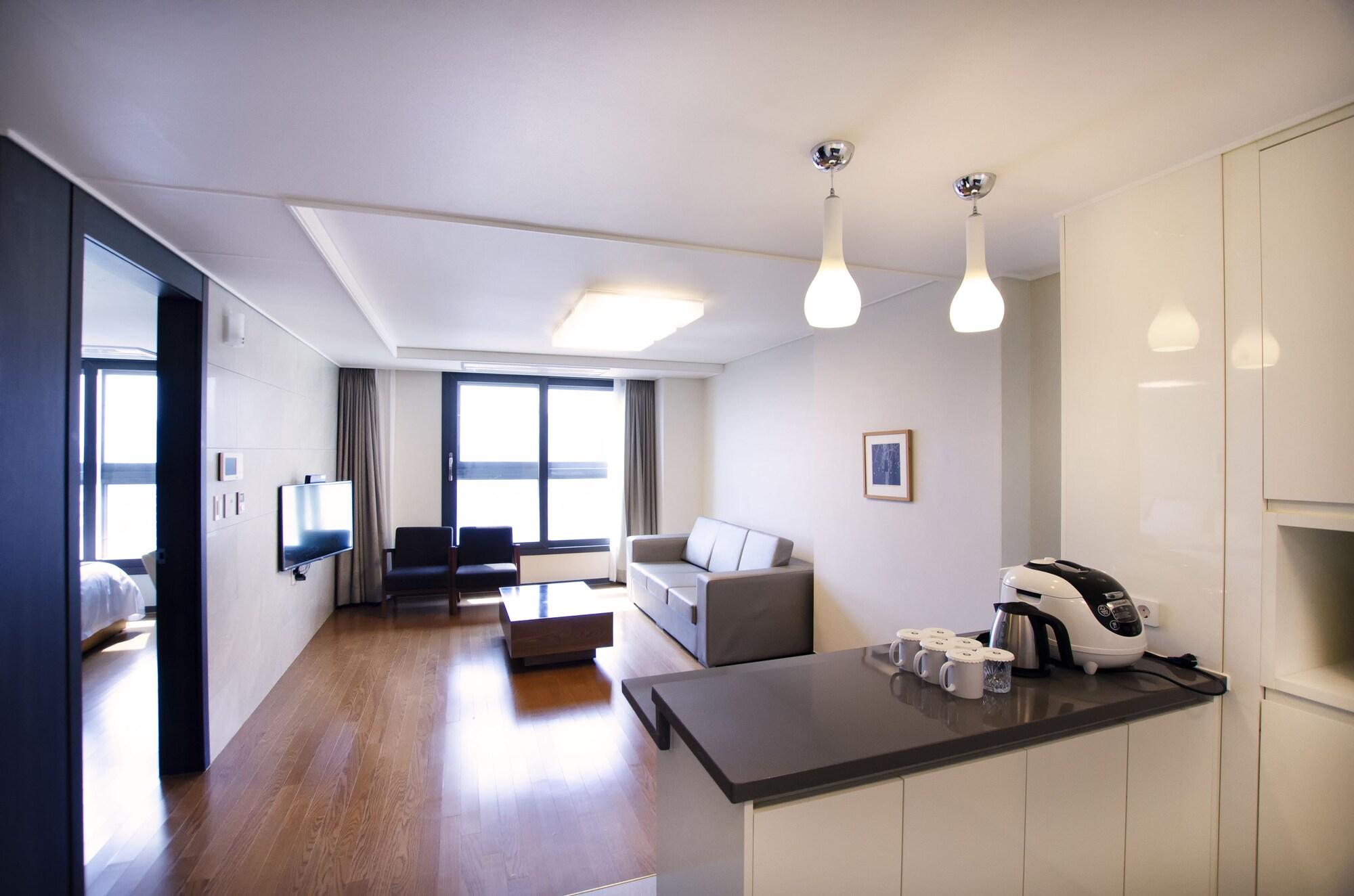 Plea De Blanc Hotel & Residence Busan Eksteriør bilde
